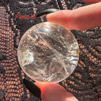 Clear Quartz Spheres (Brazilian)-Earth Fairy Holistics