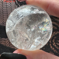 Clear Quartz Spheres (Brazilian)-Handmade Naturals Inc