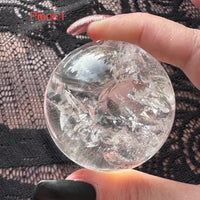 Clear Quartz Spheres (Brazilian)-Handmade Naturals Inc