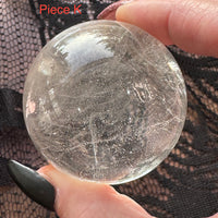 Clear Quartz Spheres (Brazilian)-Earth Fairy Holistics