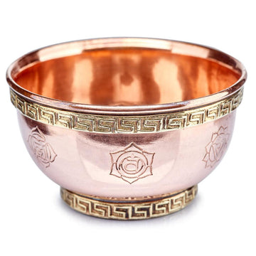 Copper Bowl - Chakra - 3"-Earth Fairy Holistics