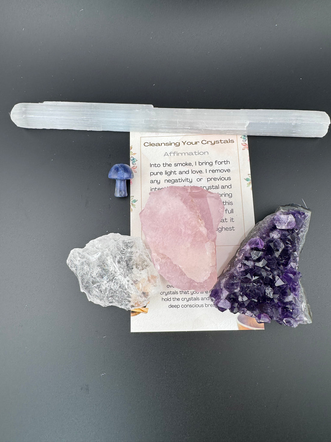 Crystal Beginner Set - AA Grade-Earth Fairy Holistics