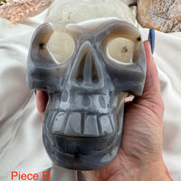 Druzy Agate Skulls-Handmade Naturals Inc