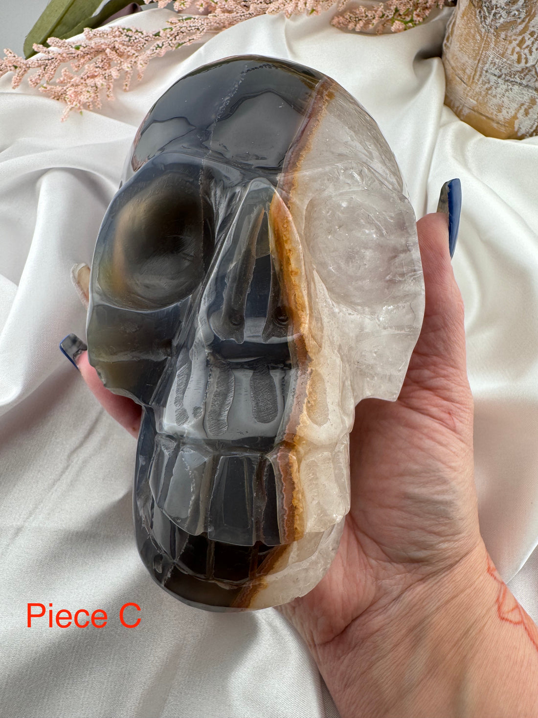 Druzy Agate Skulls-Handmade Naturals Inc