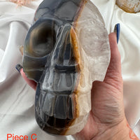 Druzy Agate Skulls-Earth Fairy Holistics