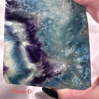 Feather Fluorite Slabs-Handmade Naturals Inc