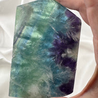 Feather Fluorite Slabs-Handmade Naturals Inc