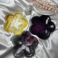 Fluorite Flower Bowl-Handmade Naturals Inc