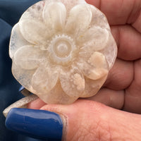 Flower Agate Flower Carving-Earth Fairy Holistics