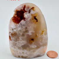 Flower Agate Free Form-Handmade Naturals Inc