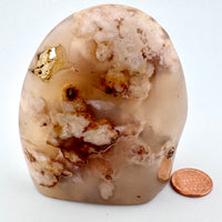 Flower Agate Free Form-Handmade Naturals Inc