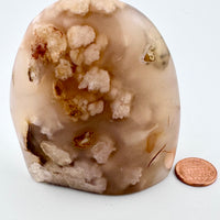 Flower Agate Free Form-Handmade Naturals Inc