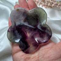 Fluorite Flower Bowl-Handmade Naturals Inc