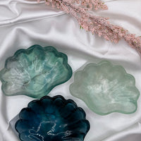 Fluorite Seashell Bowl-Earth Fairy Holistics