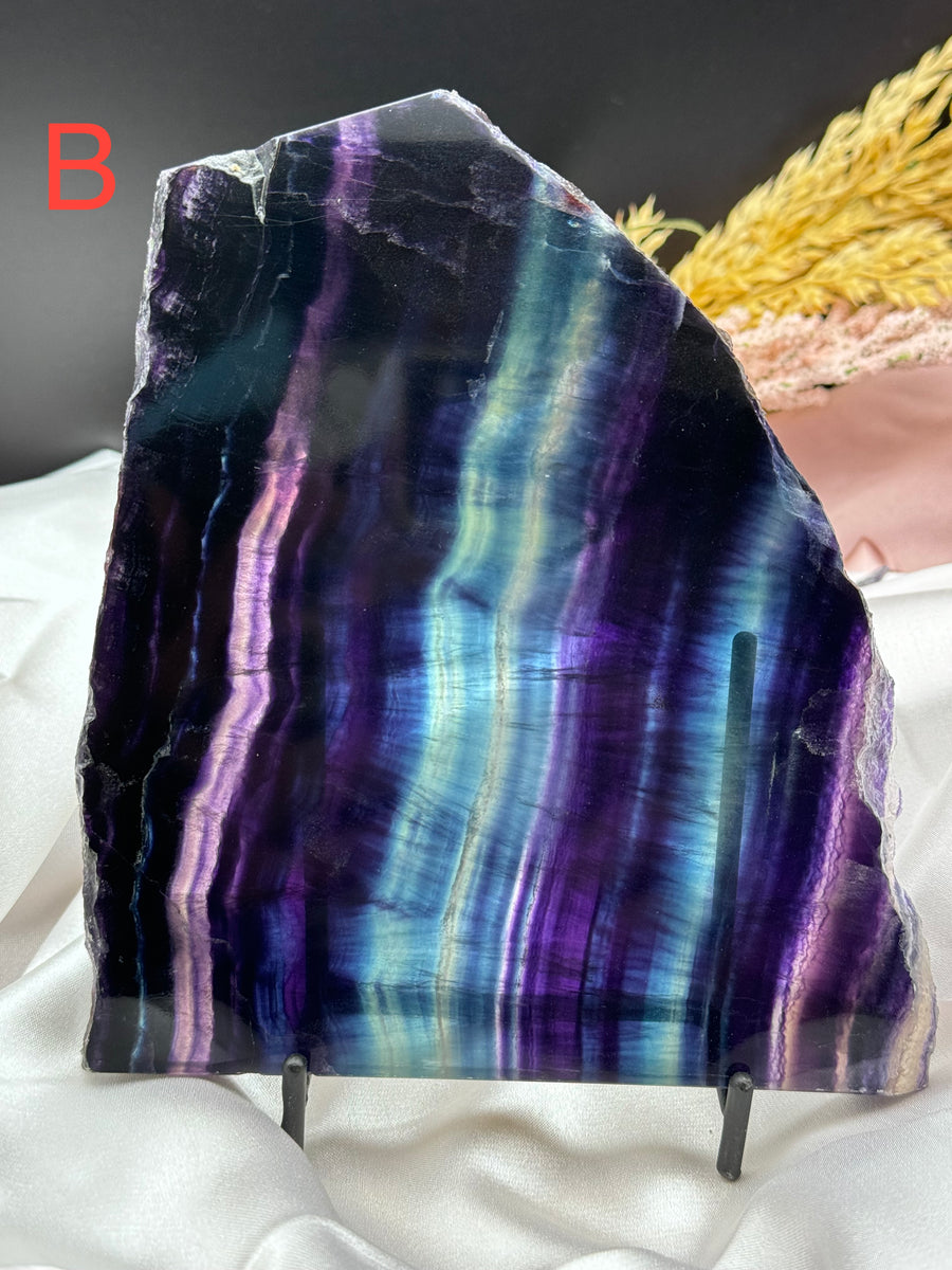 Fluorite Slabs-Handmade Naturals Inc