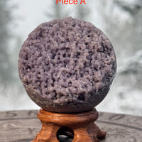 Grape Agate Spheres-Earth Fairy Holistics