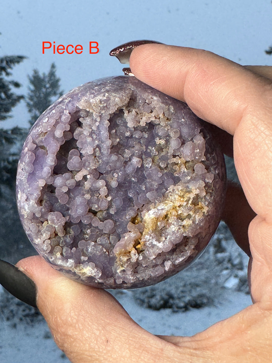 Grape Agate Spheres-Earth Fairy Holistics