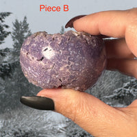 Grape Agate Spheres-Earth Fairy Holistics