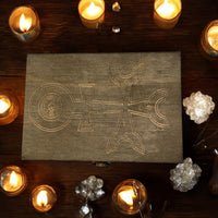 Hekate Maze Engraved Box-Earth Fairy Holistics