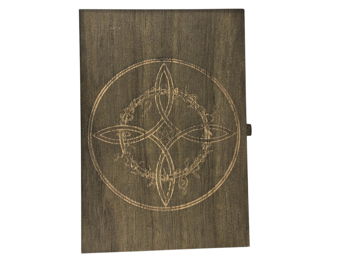 Hekate Maze Engraved Box-Earth Fairy Holistics