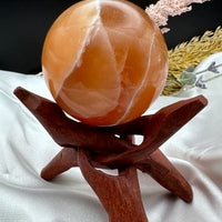 Honey Calcite Spheres-Handmade Naturals Inc