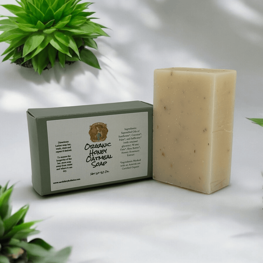 Organic Honey Oatmeal Soap-Earth Fairy Holistics