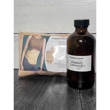 Organic Castor Oil Pack-Handmade Naturals Inc