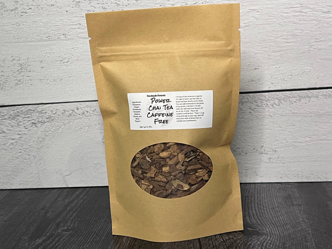 Power Chai Tea - Caffeine Free-Handmade Naturals Inc