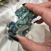 Labradorite Mermaid Carving-Earth Fairy Holistics