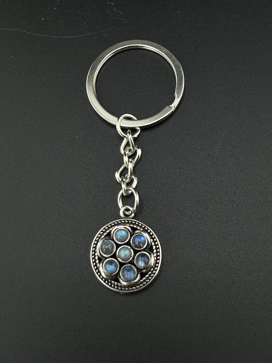 Crystal Keychains (Various Stones)-Handmade Naturals Inc