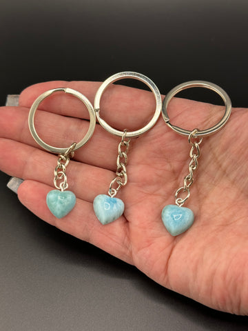 Crystal Keychains (Various Stones)-Handmade Naturals Inc