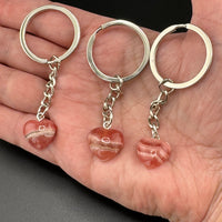 Crystal Keychains (Various Stones)-Handmade Naturals Inc