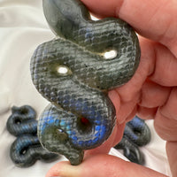 Labradorite Snake Carving-Handmade Naturals Inc