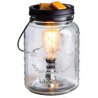 Glass Mason Jar Vintage Fragrance Warmer-Earth Fairy Holistics