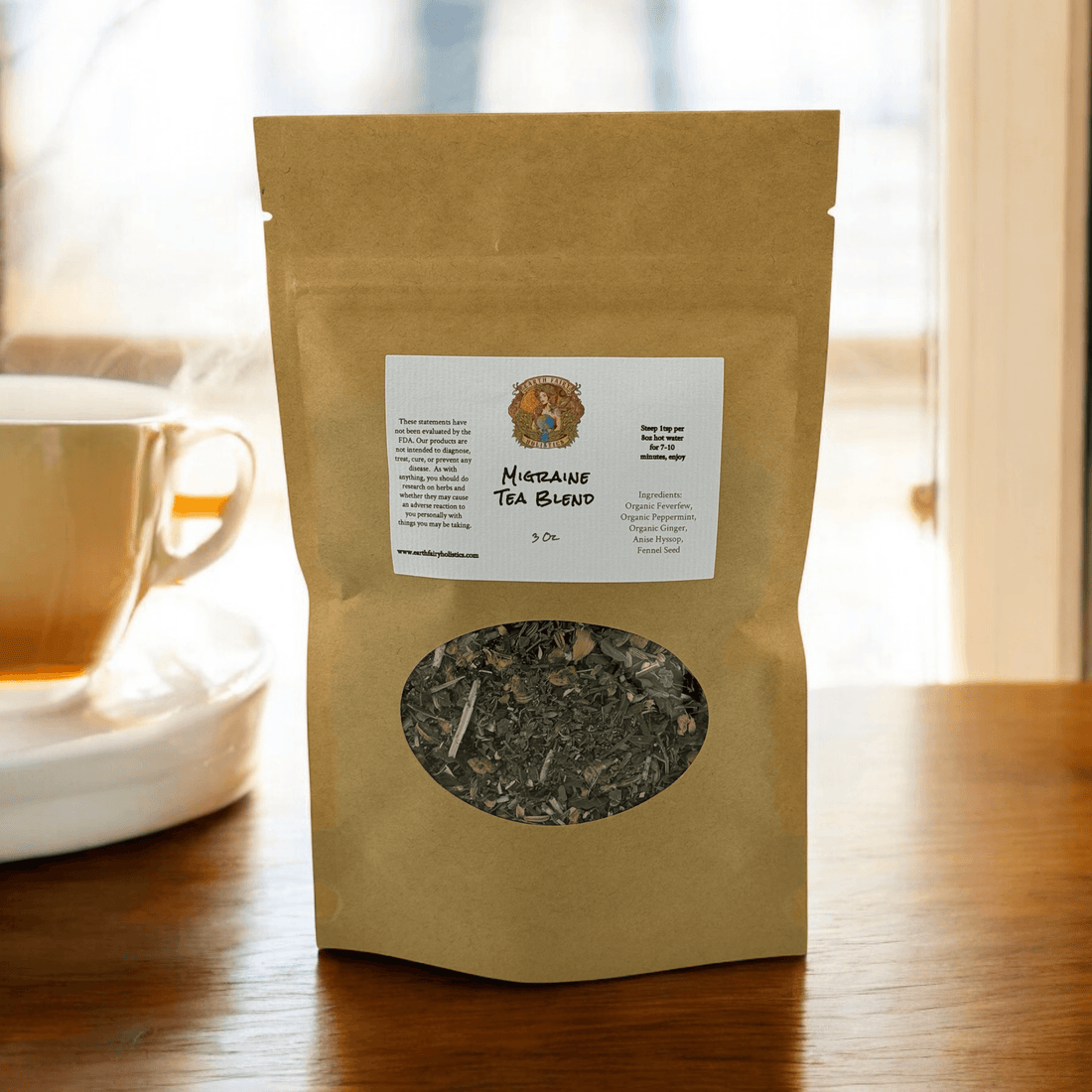 Migraine Tea Blend-Earth Fairy Holistics