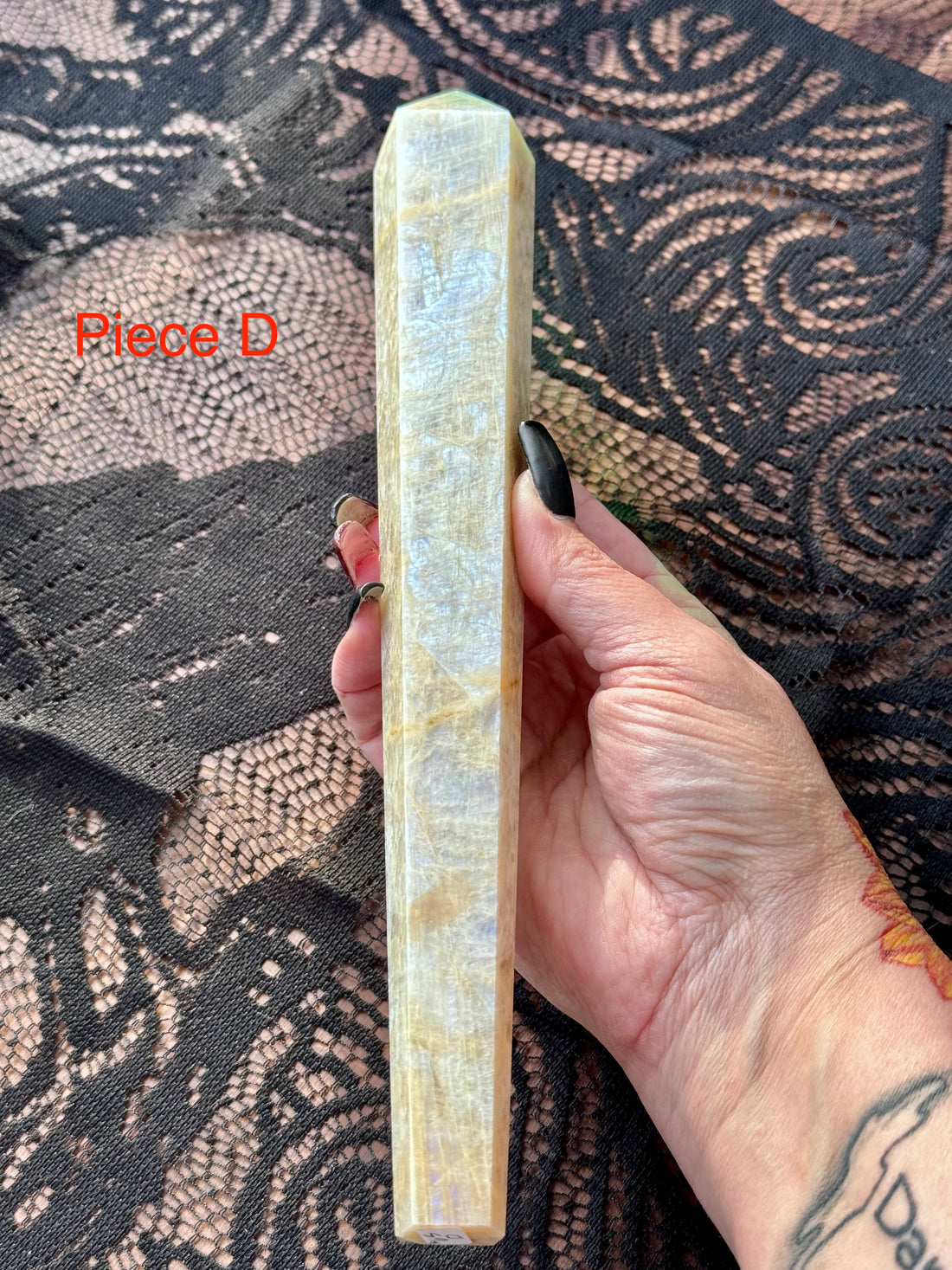 Moonstone Scepter Wand-Handmade Naturals Inc