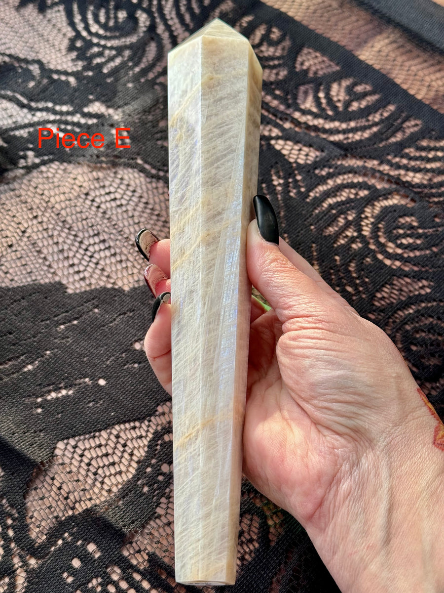 Moonstone Scepter Wand-Handmade Naturals Inc