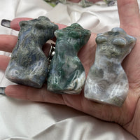 Moss Agate Goddess-Handmade Naturals Inc