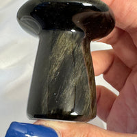 Obsidian Sheen Chunky Mushroom-Handmade Naturals Inc