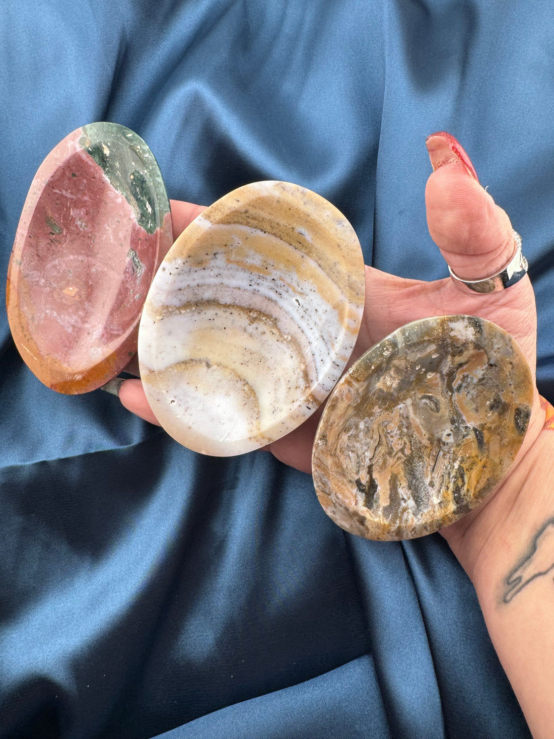 Ocean Jasper Bowl-Earth Fairy Holistics