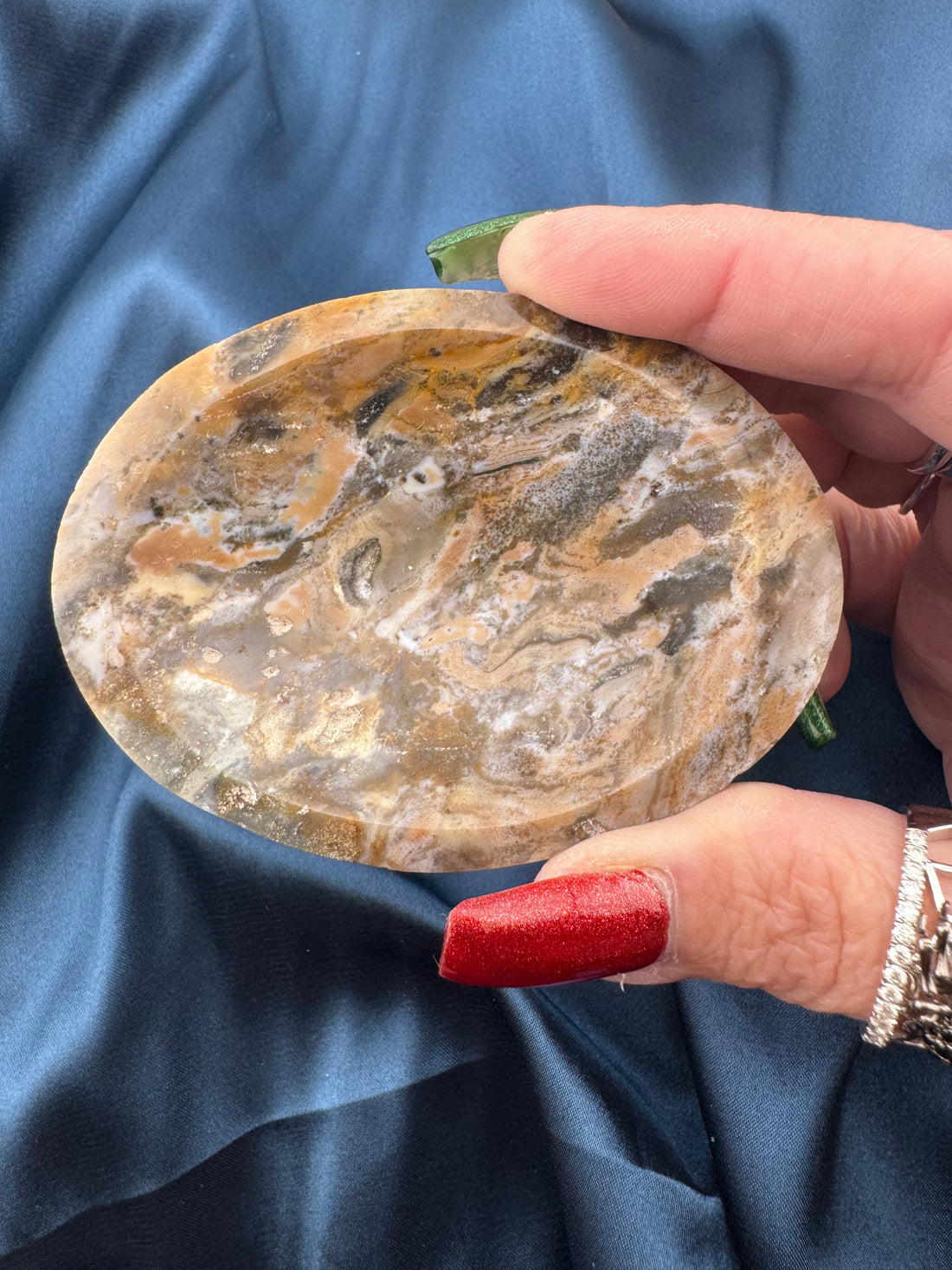 Ocean Jasper Bowl-Handmade Naturals Inc