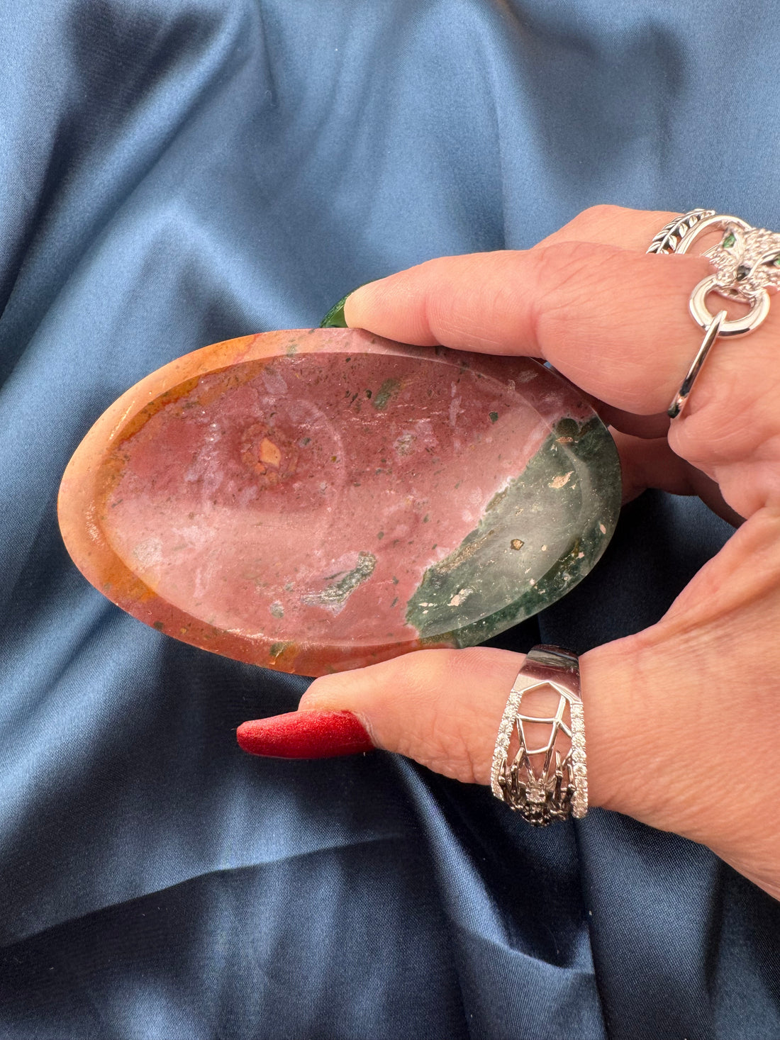 Ocean Jasper Bowl-Handmade Naturals Inc