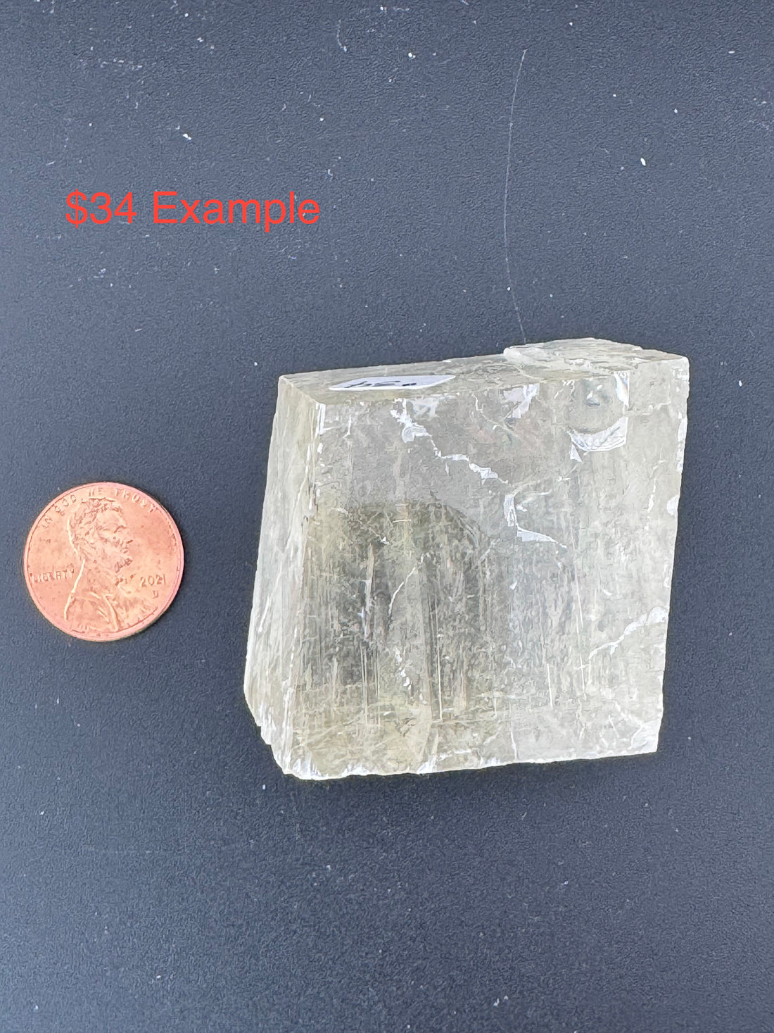 Optical Calcite (Iceland Spar)-Earth Fairy Holistics