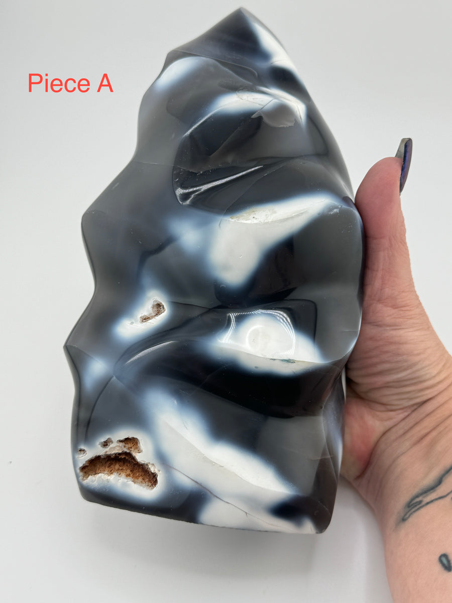 Orca Agate Flames-Earth Fairy Holistics