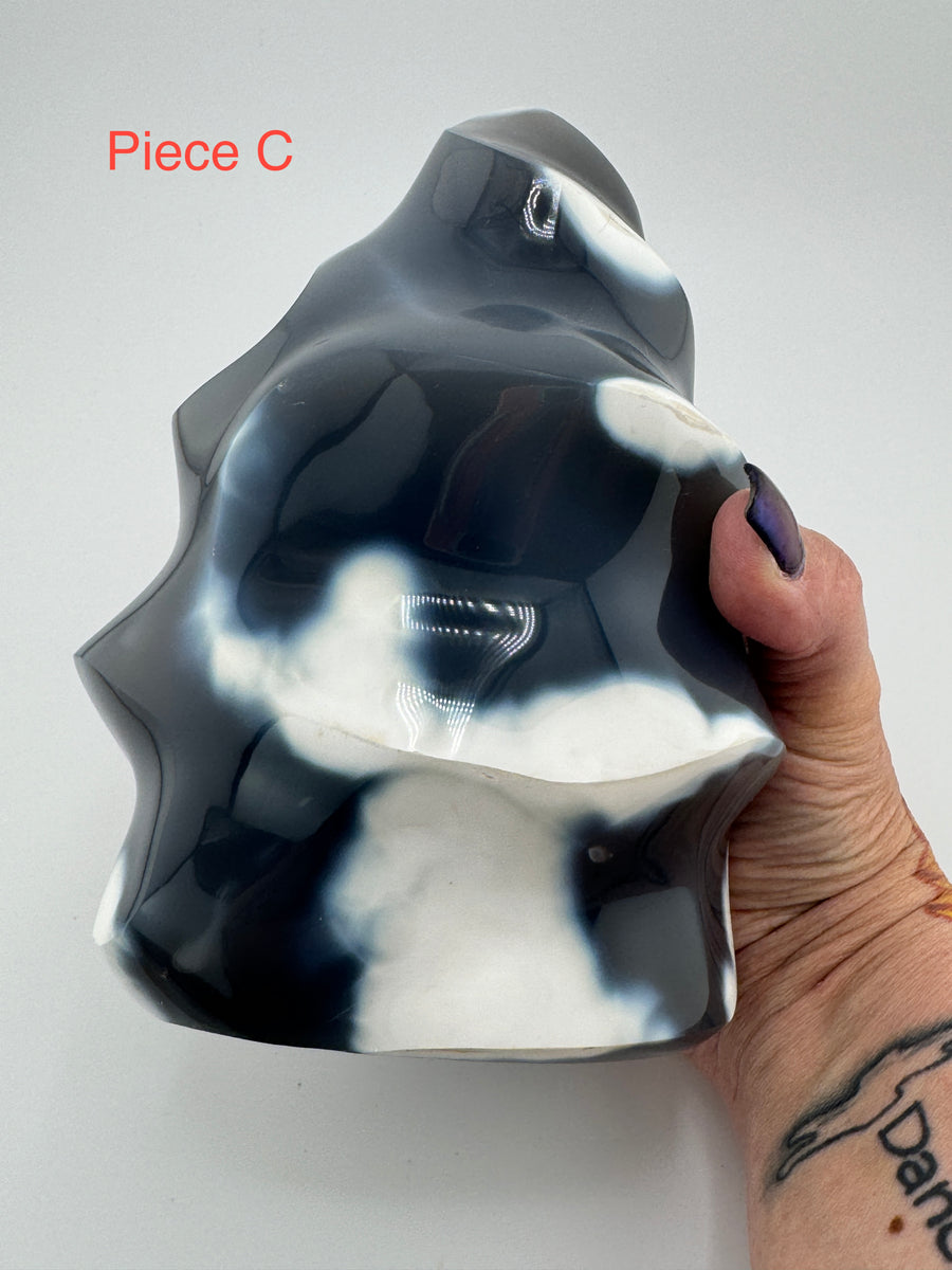 Orca Agate Flames-Earth Fairy Holistics