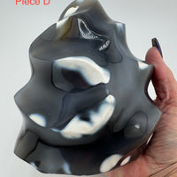 Orca Agate Flames-Handmade Naturals Inc