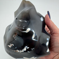 Orca Agate Flames-Handmade Naturals Inc