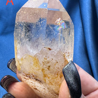 Phantom Quartz Rough Polished Points-Handmade Naturals Inc