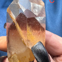 Phantom Quartz Rough Polished Points-Handmade Naturals Inc