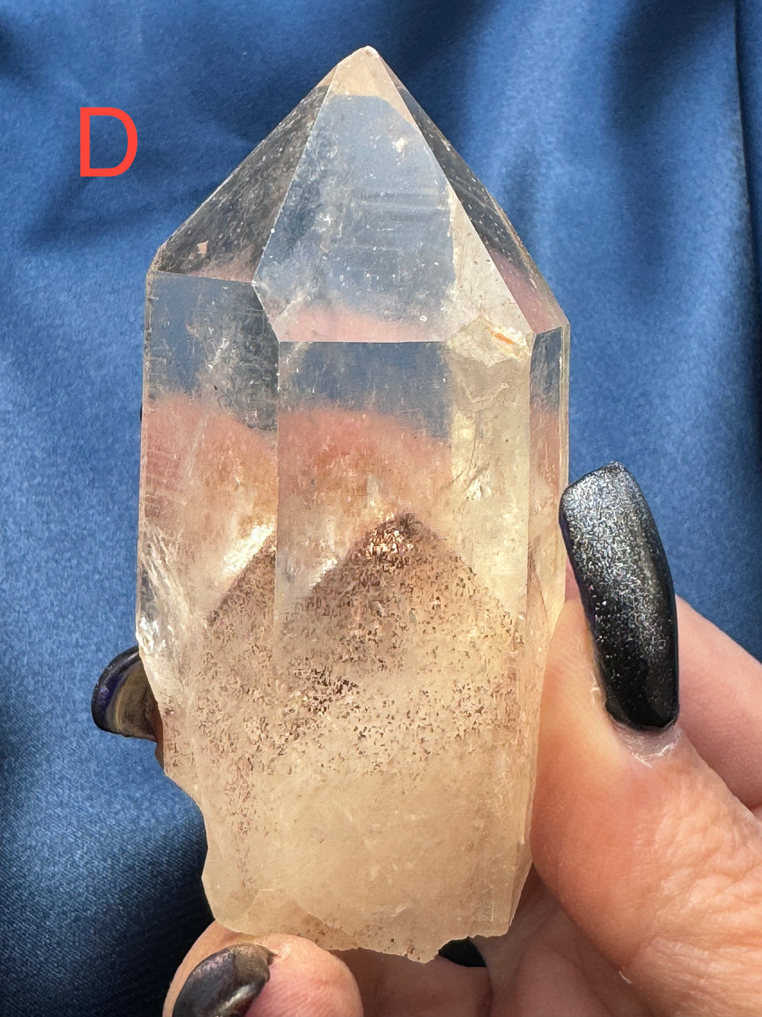 Phantom Quartz Rough Polished Points-Handmade Naturals Inc